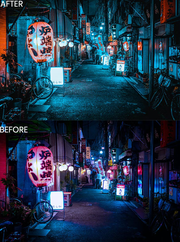 25+ Night Lightroom Presets Free & Premium PSD Templates